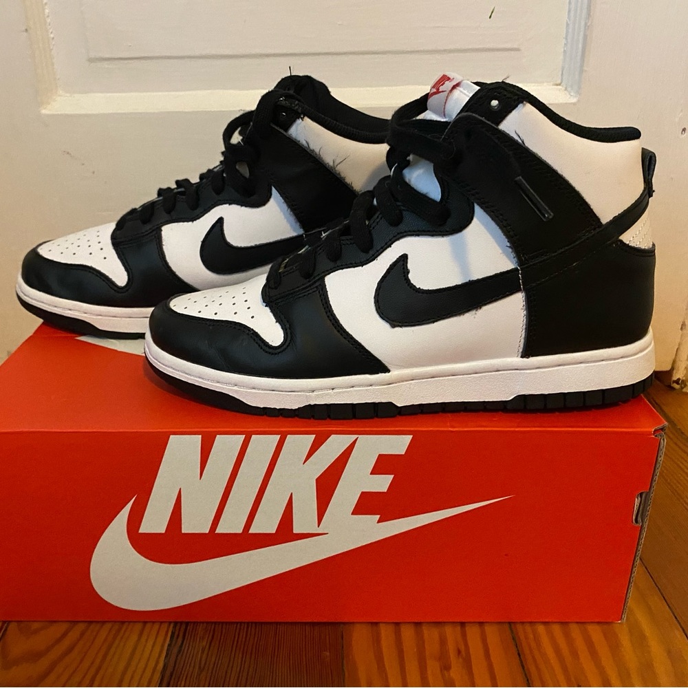 Nike High Top Panda Dunks